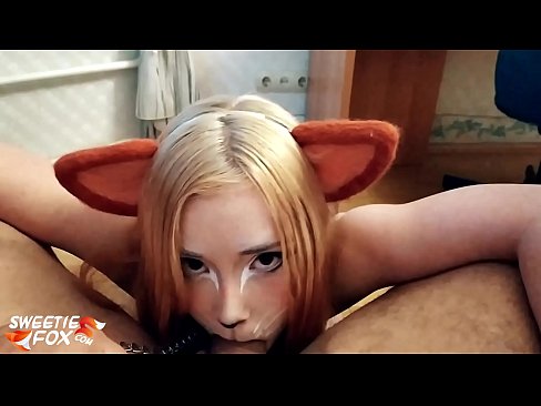 ❤️ Китсуне го проголта курот и сврши во устата ☑ Само порно кај нас ️❤